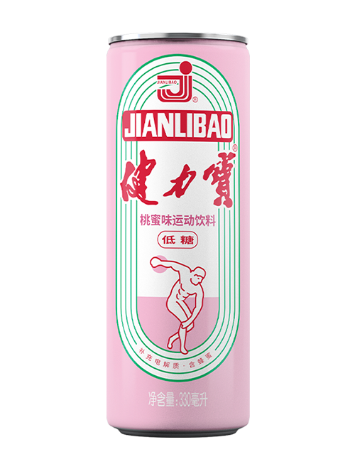 健力宝桃蜜味运动饮料（含气型）