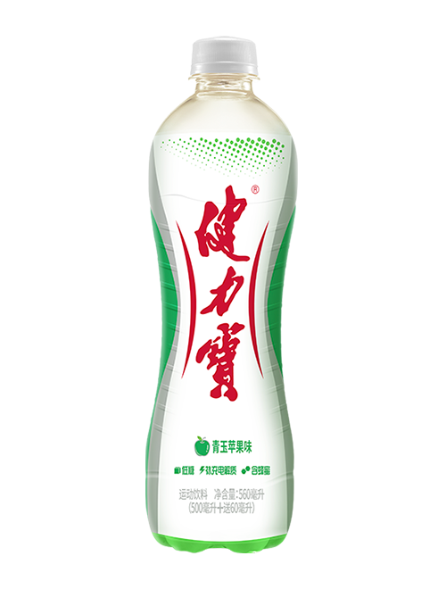 健力宝青玉苹果味运动饮料（含气型）