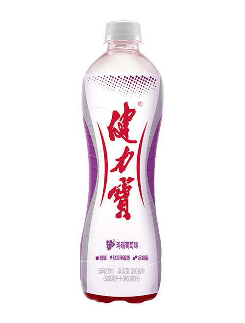 健力宝玛瑙葡萄味运动饮料（含气型）