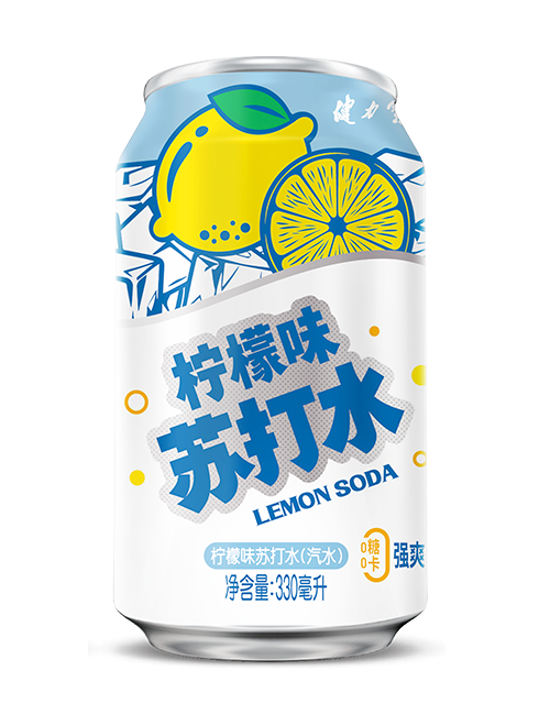 健力宝柠檬味苏打水（汽水）