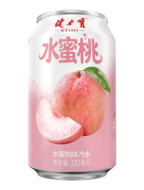 健力宝水蜜桃味汽水