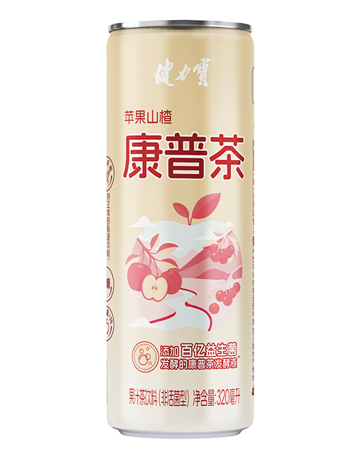健力宝苹果山楂康普茶